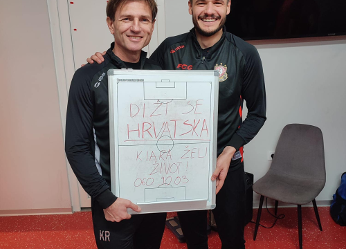 Fotografija 2 - Uključimo se u Kiarinu borbu: Akciju podržali i Gorica, Hajduk, Osijek, Lokomotiva, A. Bulat, A. Živković, Husmani, …