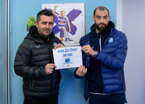 Fotografija 7 - Uključimo se u Kiarinu borbu: Akciju podržali i Gorica, Hajduk, Osijek, Lokomotiva, A. Bulat, A. Živković, Husmani, …