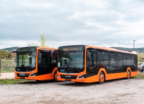 Fotografija 6 - U Šibenik stigla prva dva niskopodna autobusa: 'Ovo je prijelomni trenutak ka uvođenju reda na prometnicama'