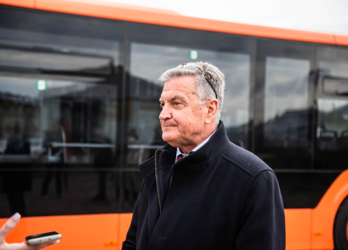 Fotografija 8 - U Šibenik stigla prva dva niskopodna autobusa: 'Ovo je prijelomni trenutak ka uvođenju reda na prometnicama'