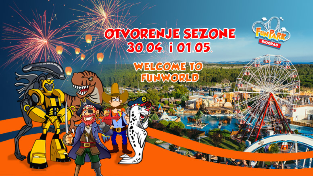 Osvojite besplatne karte za otvorenje Fun Parka Biograd!