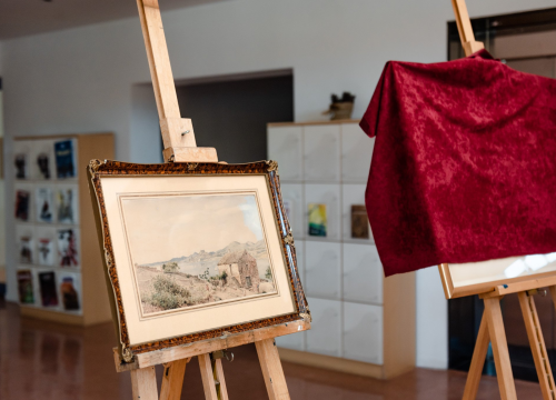 Fotografija 5 - Slika stara preko 140 godina stigla u šibensku knjižnicu: 'Ovo djelo kulturološki obogaćuje povijesnu priču našeg grada'