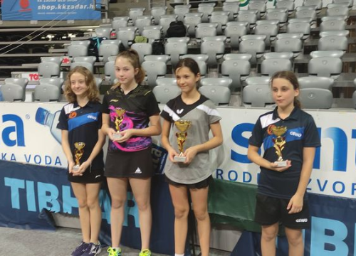 Perjanica kluba: Šibenska stolnotenisačica Loreta Mandić druga na turniru u Zadru