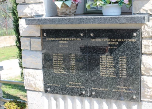 Obilježena 27. godišnjica zločina nad srpskim civilima u Varivodama