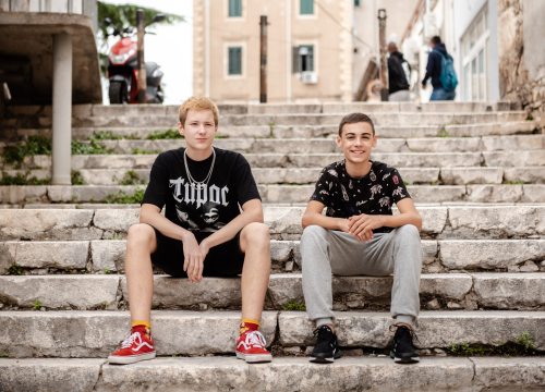 Mladi šibenski glumci Mauro i Franko po povratku s festivala u San Sebastianu: 'Bilo je naporno i zabavno!'