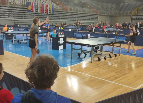 Fotografija 4 - Dva postolja za Stolnoteniski klub Šibenik: Franka Miškić dva puta brončana