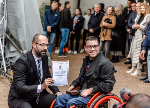 Fotografija 7 - Toni Slavica i Nives Radić, vaterpolisti Solarisa i vaterpolistice Viktorije ovogodišnji su laureati