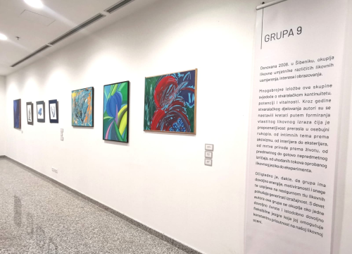 Fotografija 22 - Promocija šibenske umjetnosti u slavonskoj metropoli: U Osijeku otvorena izložba članova Grupe 9!