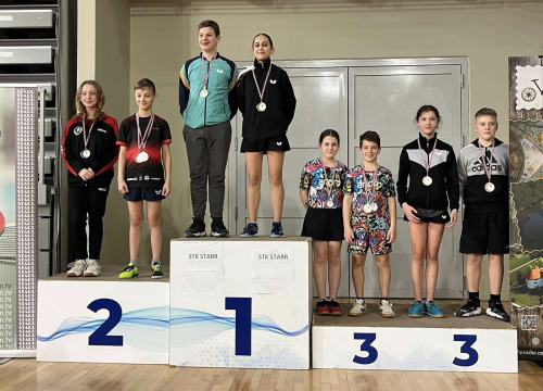 Uspjeh mlade šibenske stolnotenisačice Anđele Živković na Prvenstvu Hrvatske