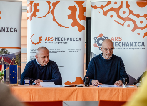 Fotografija 3 - Potpisan ugovor za nabavu opreme Regionalnog centra kompetentnosti 'ARS MECHANICA'