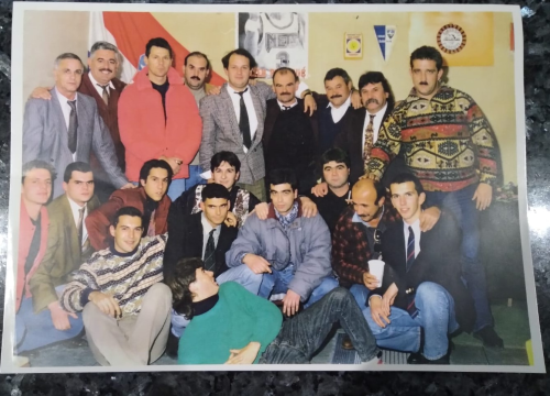 Fotografija 7 - Najvjerniji i najluđi navijači Bebi, Laki i Pele; zbog njih sljedeći tjedan Šibenski funcuti slave 40. rođendan