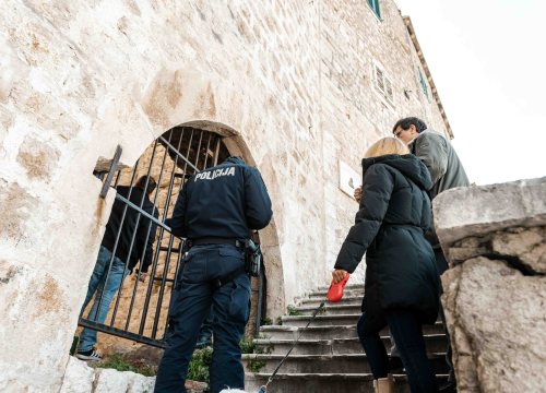 Fotografija 1 - Eskaliralo na eskalatoru: Radovi jutros trebali početi, ljudi koji tvrde da su vlasnici zemljišta zvali policiju