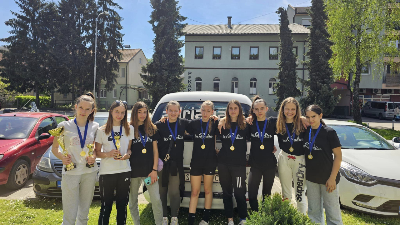 Pobjeda za ŽKK Vodice na turniru u Banja Luci: Slavili u kategoriji do 13 godina