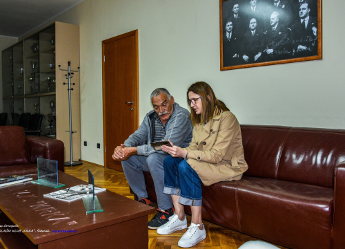 Fotografija 2 - Legendarna košarkašica Danira Nakić posjetila VK Krka