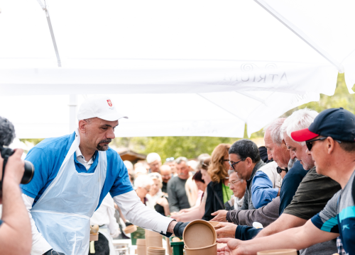 Uz podjelu graha u NP Krka tradicionalno obilježen Praznik rada: 'Sve što imamo stvorili smo svojim radom'