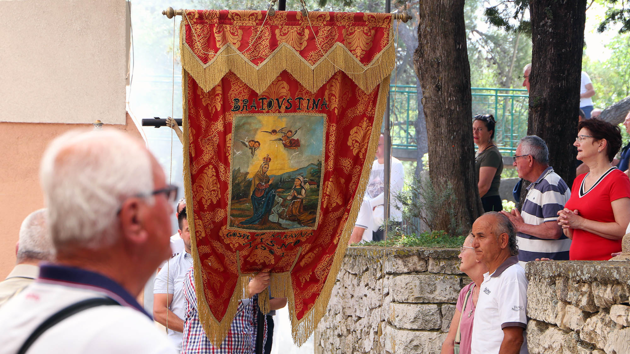 U Tisnom proslava blagdana Gospe od Karavaja