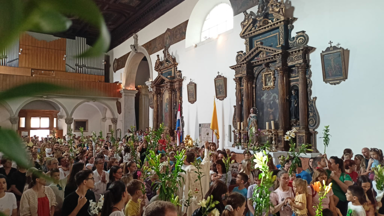 Blagdan sv. Ante proslavljen u crkvi sv. Frane u Šibeniku