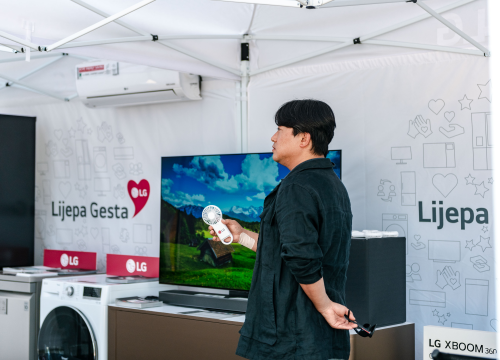 Fotografija 14 - U Šibeniku održana LG-eva kampanja 'Lijepa gesta uz vas od mjesta do mjesta!'