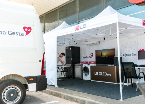 Fotografija 17 - U Šibeniku održana LG-eva kampanja 'Lijepa gesta uz vas od mjesta do mjesta!'