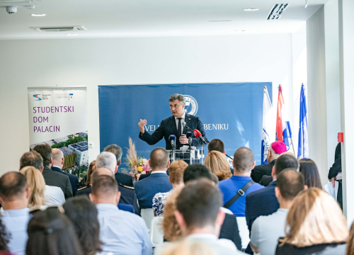 Fotografija 33 - Plenković na otvorenju Studentskog doma Palacin: 'Za Šibenik je važno da bude središte obrazovanja'