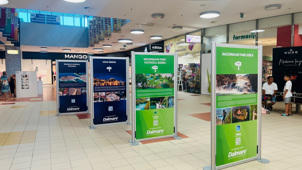 Interaktivna izložba u Dalmare shopping centru promovira ljepote Srednje Dalmacije!