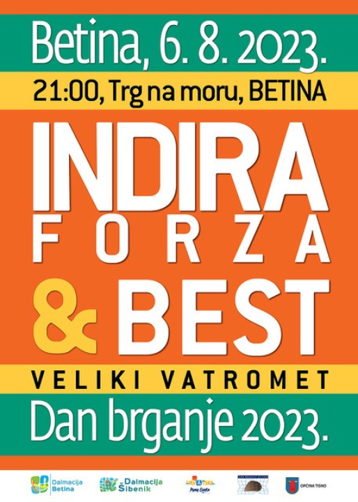 Ne propustite feštu u Betini: Regata Dlan & veslo pa vrhunski koncerti i vatromet!