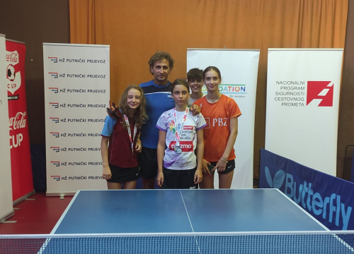 Fotografija 6 - Zapažen rezultat šibenskih stolnotenisača na Sportskim igrama mladih