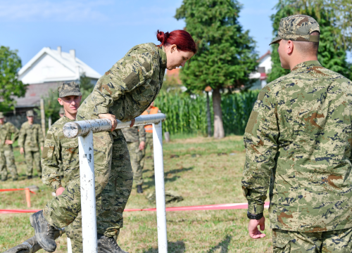 Fotografija 7 - Šibenčanka Tina Bura, najbolja ročnica generacije: 'Vojska je sada moj stil života!'