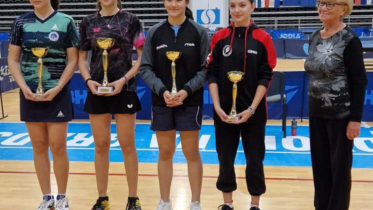 Šibenska stolnotenisačica Franka Miškić iz Osijeka se vratila s dva treća mjesta