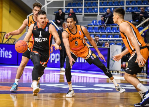 Fotografija 7 - Šibenka svladala Cedevitu Junior: Igra u transu na početku drugog poluvremena započela preokret