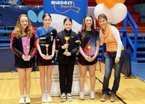 Fenomenalan uspjeh Stolnoteniskog kluba Šibenik u Zagrebu