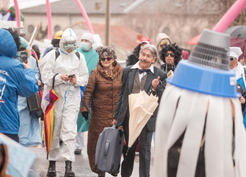 Fotografija 5 - 'Arena rasprodata 6. put' najbolja maska Drniškog krnjevala: Prijović 'zapalila' publiku i krnju