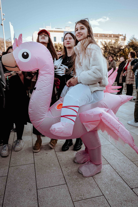 Maškarana povorka prošla kroz grad (2. dio): Najbolja maska Lego, najprovokativnija Oko sokolovo