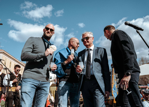 Fotografija 32 - Šibenčani masovno dočekali svjetske prvake, Tucak: 'Gdje god pođem osjećam ljubav koju mi pružate'