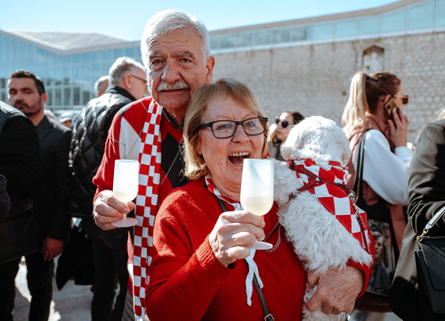 Fotografija 33 - Šibenčani masovno dočekali svjetske prvake, Tucak: 'Gdje god pođem osjećam ljubav koju mi pružate'