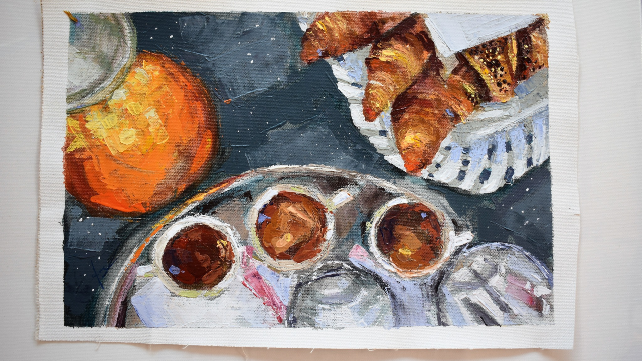 U knjižnici otvaranje izložbe slika mlade umjetnice Lucije Živković