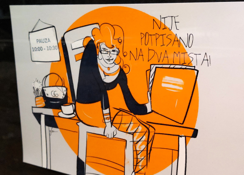 Fotografija 2 - U knjižnici otvorena izložba mlade umjetnice Lucije Živković