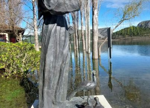 Fotografija 10 - Visok vodostaj Krke poplavio dio Visovca