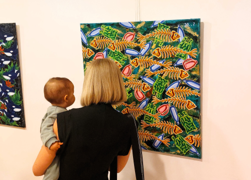 Fotografija 1 - U knjižnici otvorena izložba Marina Štokića