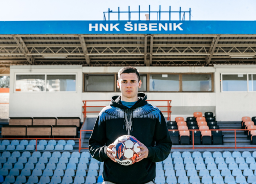 Fotografija 4 - David Toshevski, napadač HNK Šibenik: 'Hoćemo titulu i povratak u viši rang!'