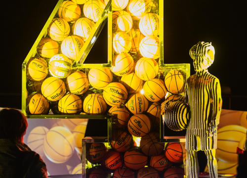 Fotografija 3 -  Rad posvećen Draženu Petroviću predstavljen na Tuškancu