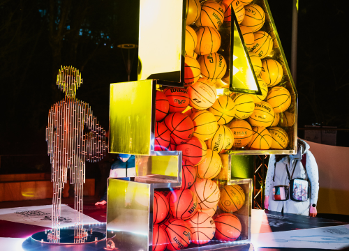 Fotografija 8 -  Rad posvećen Draženu Petroviću predstavljen na Tuškancu