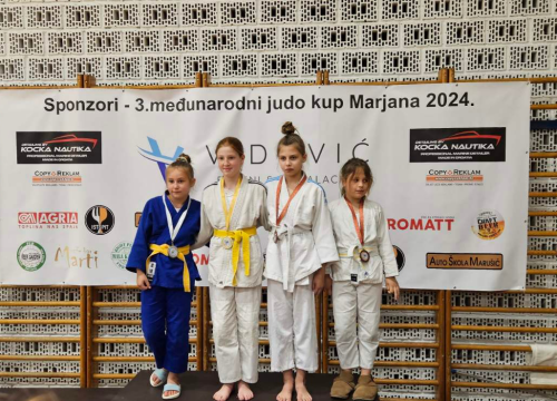 Fotografija 7 - Članovi Judo kluba Šibenik na turniru Kup Marjana osvojili jednu zlatnu i tri brončane medalje