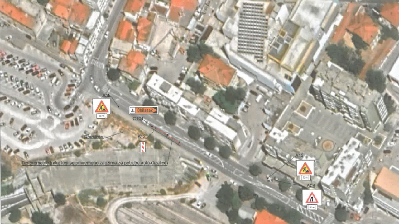 Danas i sutra posebna regulacija prometa u Ulici biskupa Jerolima Milete