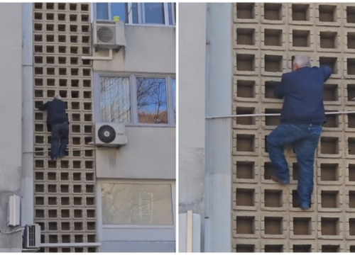 Splitski Spiderman oduševio internet: 'Bit će da je muž ranije došao doma'