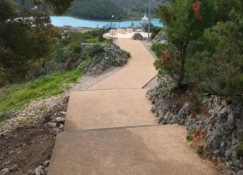 Fotografija 7 - U Skradinu uređena staza i vidikovac utvrde Turina