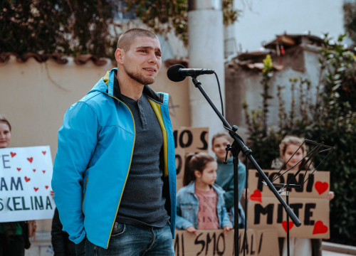 Prosvjed za profesora Tonija Skelina: 'Doživio je ogromnu nepravdu, svi smo u stanju šoka'