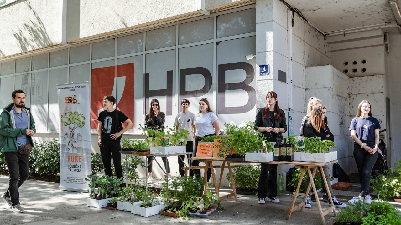 Još sutra će učenici Srednje strukovne škole u Šibeniku prodavati sadnice začinskog bilja i povrća