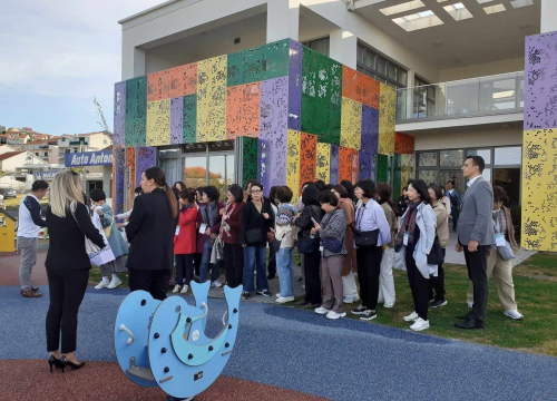 Fotografija 1 - Stručna delegacija pedagoga iz Seoula posjetila DV Ljubica