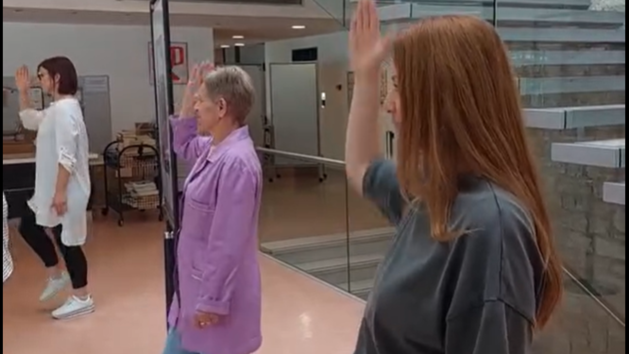 Djelatnici šibenske knjižnice zaplesali na 'Rim Tim Tagi Dim'